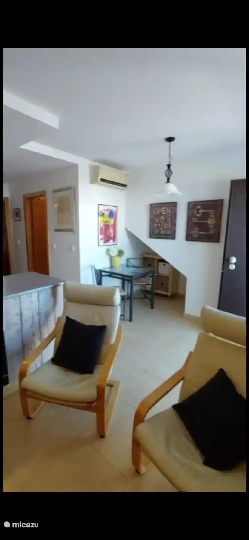 Living room and hall