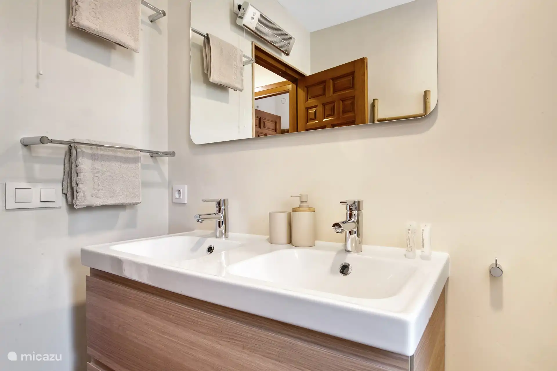 Baño en el apartamento de arriba