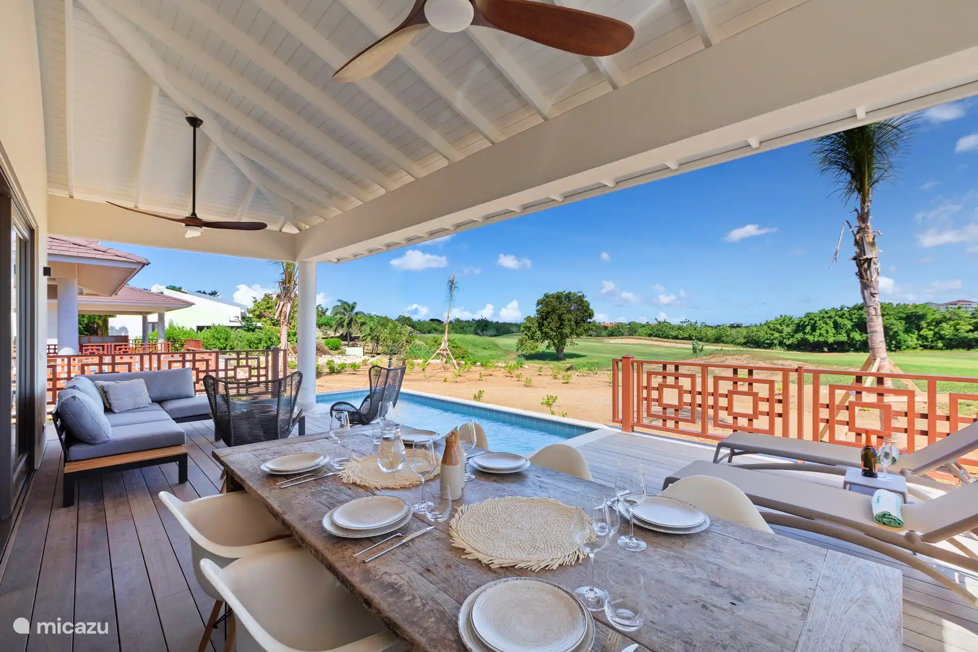 Villa Jazmyn18 @FrontRow Golfplatz in Curaçao, Curacao-Mitte, Blue Bay - villa