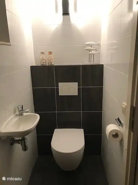 Toilette im Erdgeschoss 