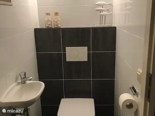 Le front de mer | Pays-Bas, Frise, Sint Nicolaasga - maison de vacances Toilettes en bas