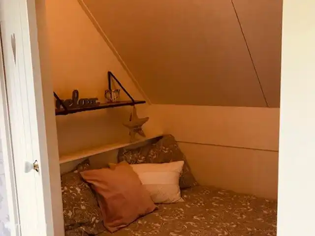 Le front de mer | Pays-Bas, Frise, Sint Nicolaasga - maison de vacances Lit box confortable à l’intérieur