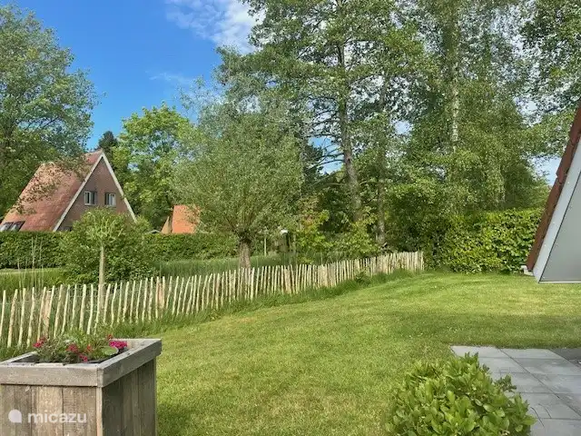 Le front de mer | Pays-Bas, Frise, Sint Nicolaasga - maison de vacances Vue jardin de la terrasse