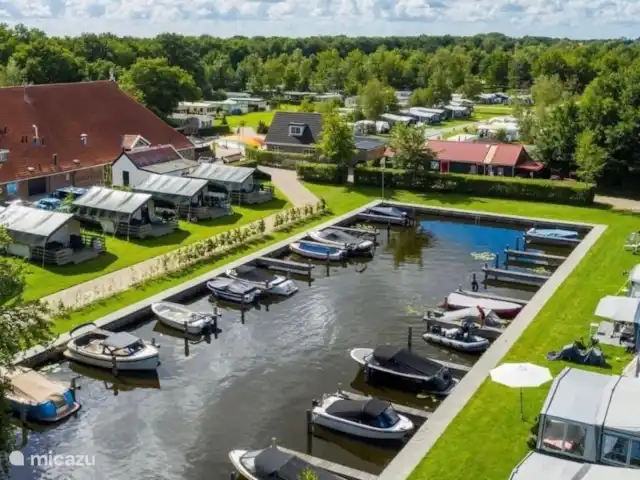 Le front de mer | Pays-Bas, Frise, Sint Nicolaasga - maison de vacances Port privé au parc