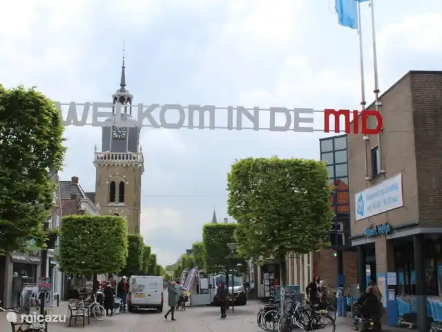 Le front de mer | Pays-Bas, Frise, Sint Nicolaasga - maison de vacances Winkelstaat Joure à quelques kilomètres, équipé de tous les magasins, supermarchés et restaurants