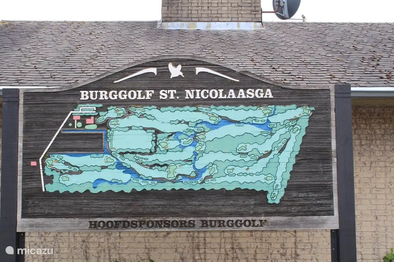 Golfplatz um die Ecke von unserem Ferienhaus