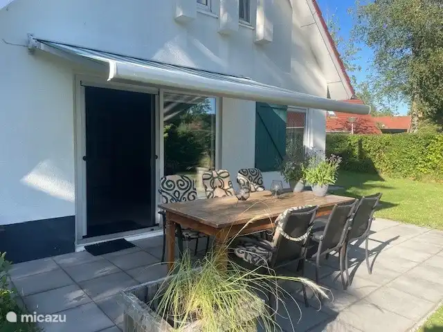 Le front de mer | Pays-Bas, Frise, Sint Nicolaasga - maison de vacances Terrasse