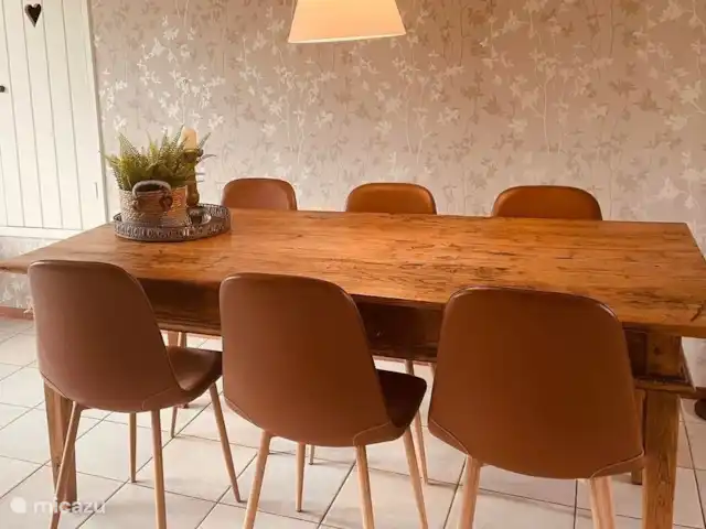Le front de mer | Pays-Bas, Frise, Sint Nicolaasga - maison de vacances Grande table à manger 6 places