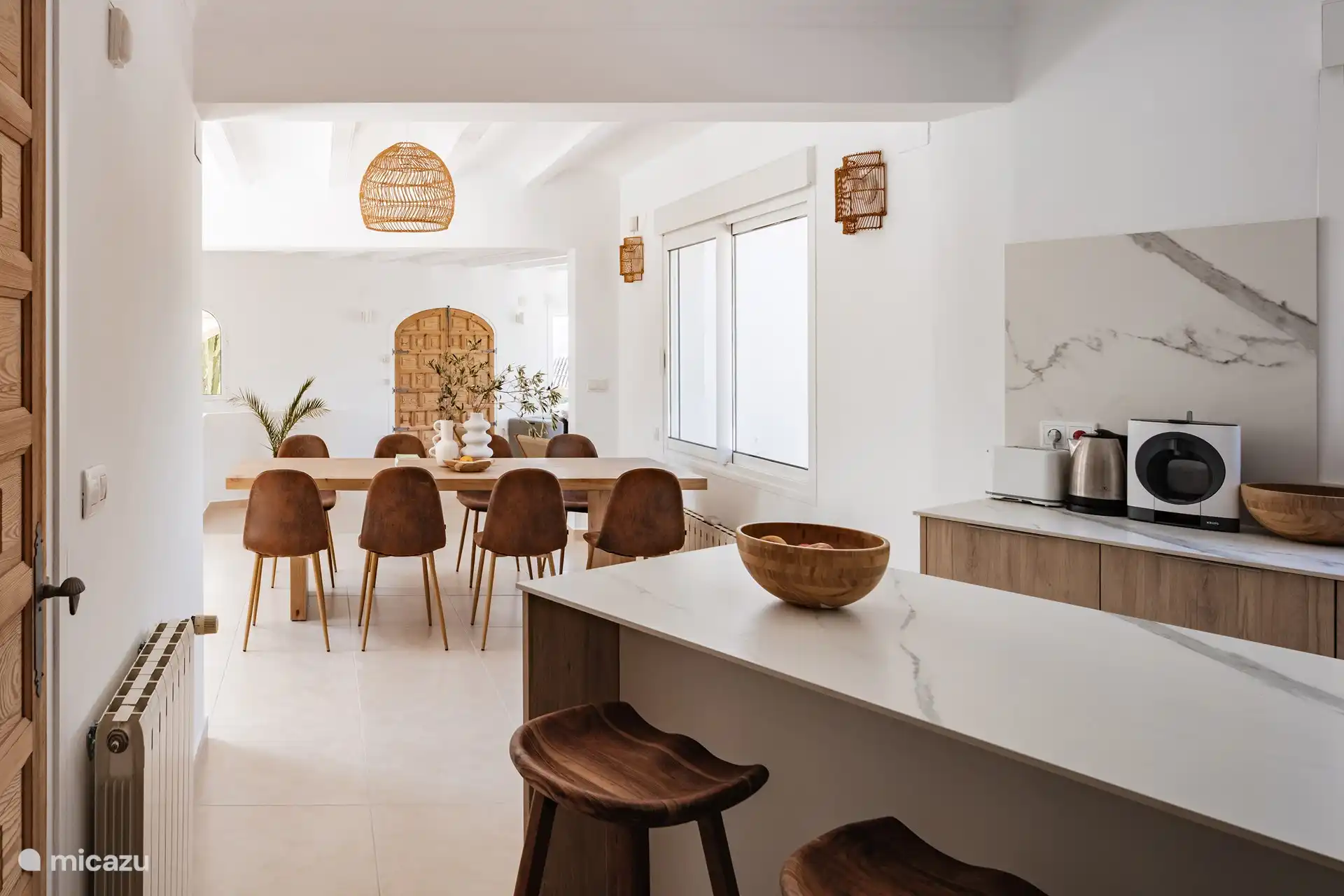 cuisine ouverte et salle à manger