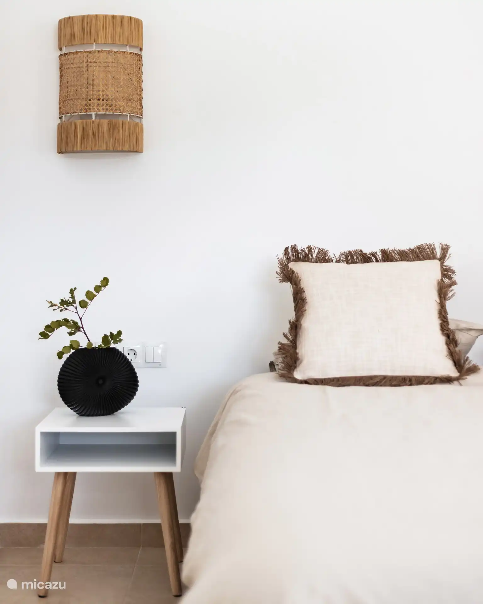 détail de la chambre