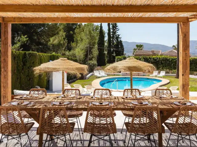 Villa Paso Lento | Espagne, Costa Blanca, Jávea - villa cuisine extérieure et terrasse