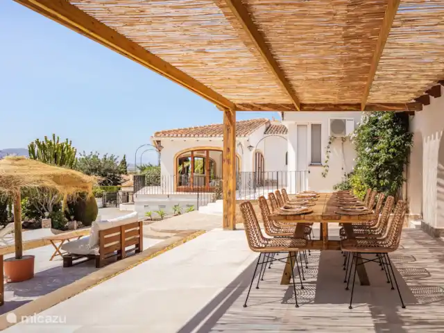 Villa Paso Lento | Espagne, Costa Blanca, Jávea - villa cuisine extérieure et terrasse