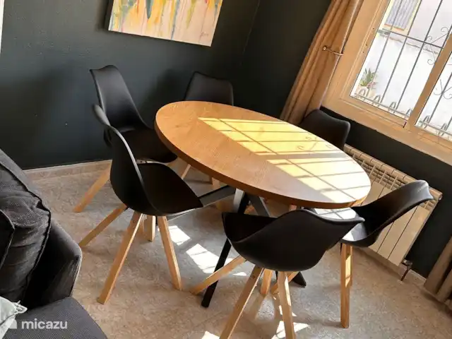 Villa Casa Familia Thijssen en España, Costa Cálida, Camposol - villa Mesa de comedor con seis sillas (sillas altas también disponibles)