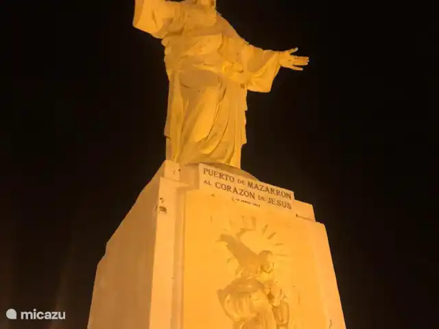 Villa Casa Familia Thijssen en España, Costa Cálida, Camposol - villa Estatua de Jesús Puerto de Mazarrón