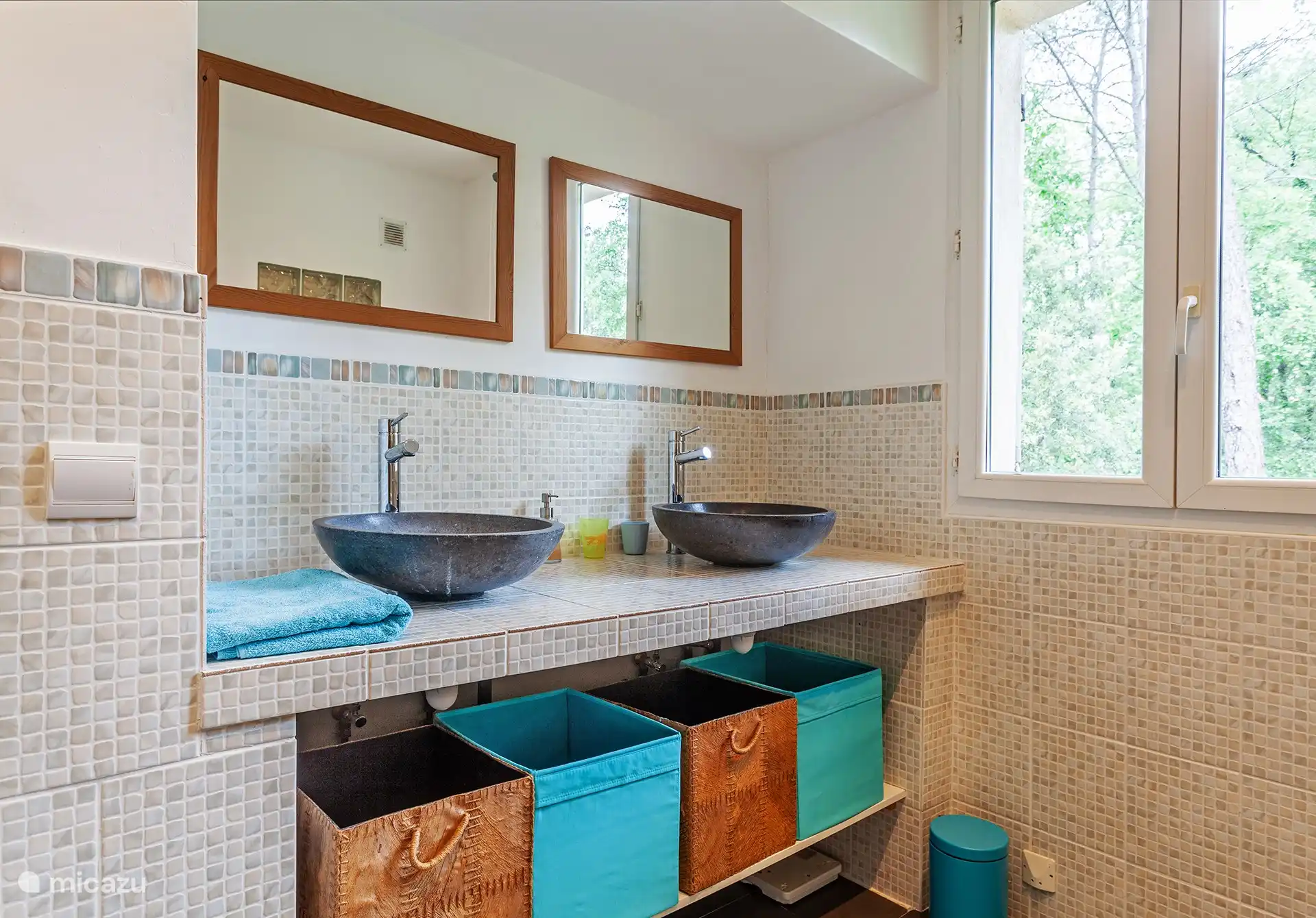 Badezimmer im ersten Stock