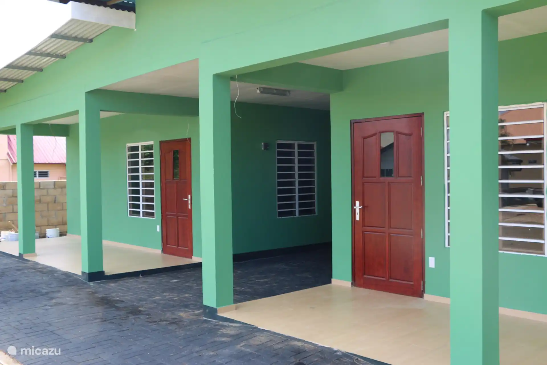 Balcony at the front.