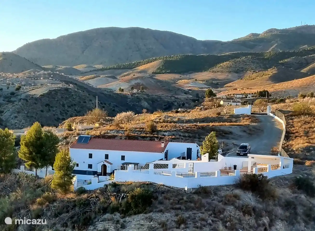 Winter sun, Spain, Andalusia, Oria, studio Studio Con Vistas Clothing Optional