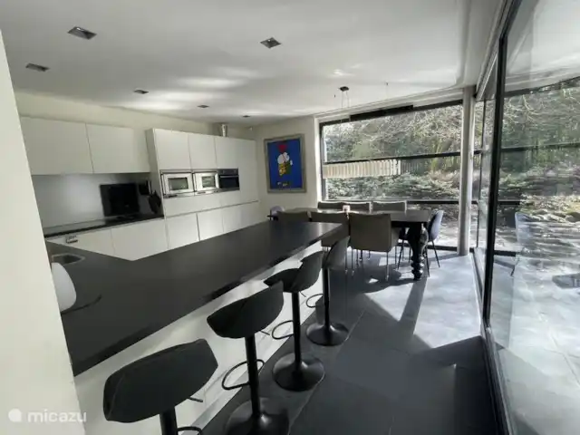 La Villa - vacances sur la Veluwe | Pays-Bas, Gueldre, Bennekom - maison de vacances Cuisine et salle à manger de la Villa