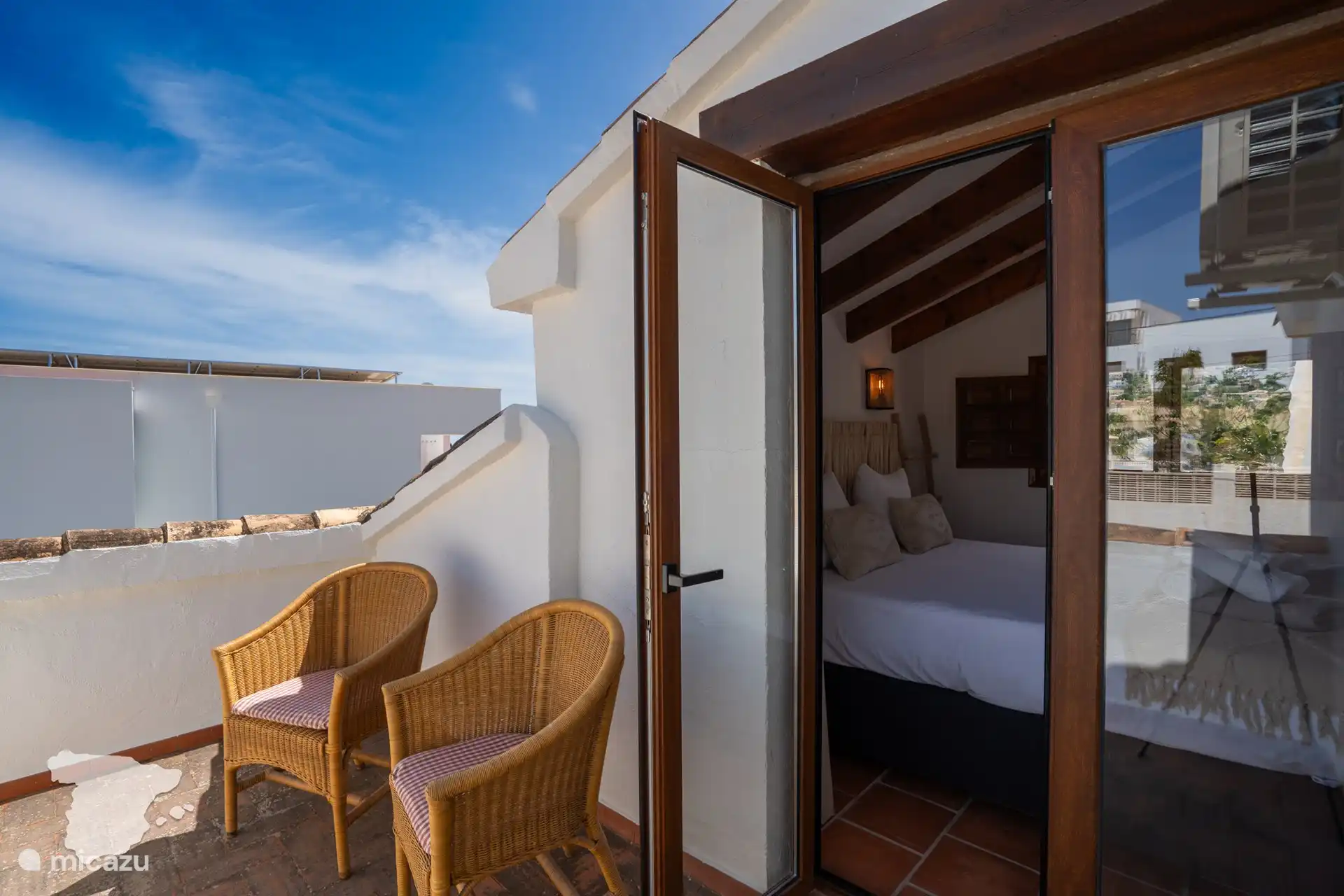 Schlafzimmer 2 mit Balkon