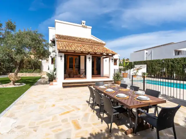 Villa Solmar huren in Spanje, Costa Blanca, Calpe - villa Terras met mooie eettafel