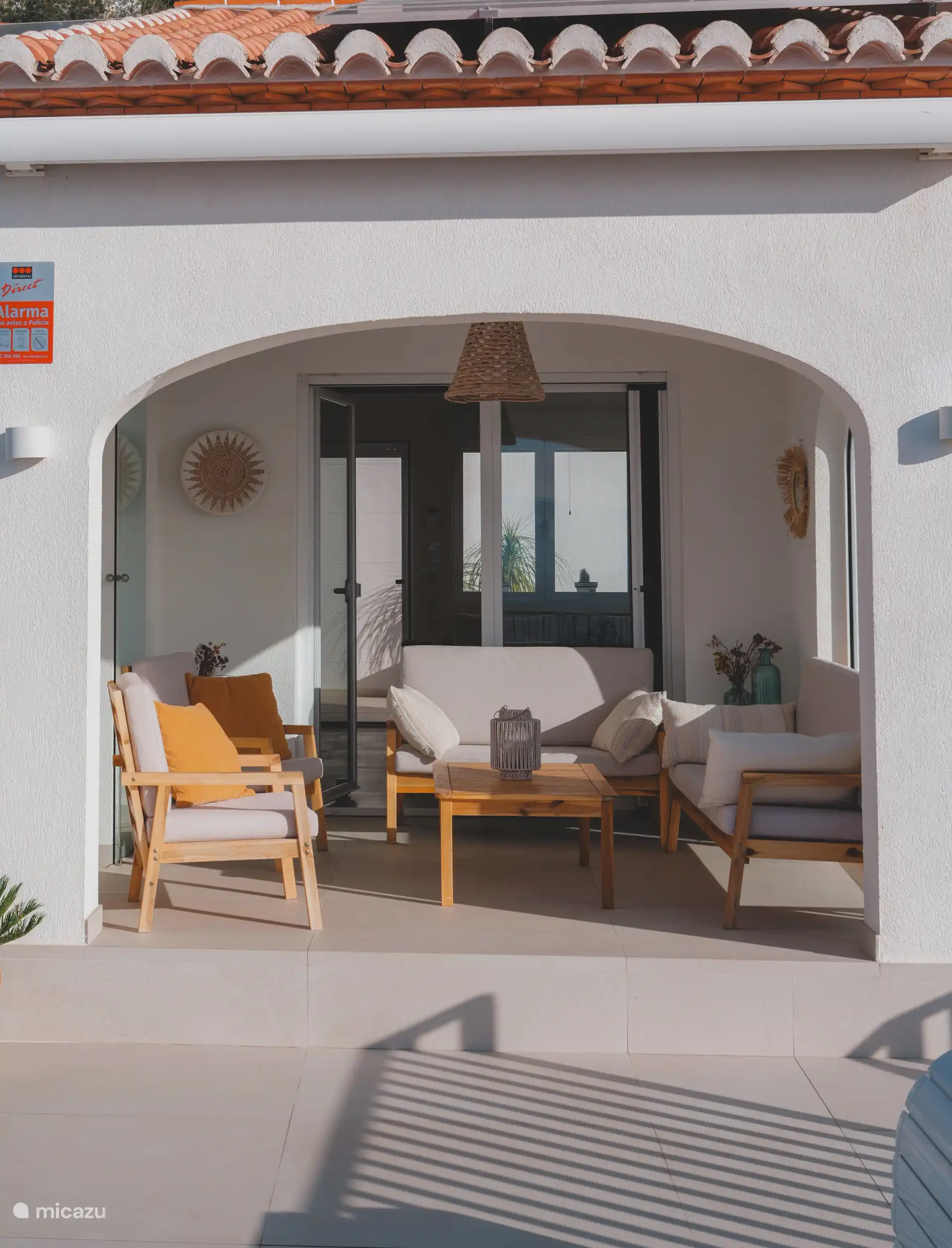 Genießen Sie die Terrasse