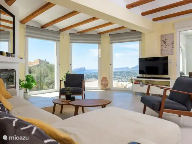 Casa Cariñosa - vue imprenable sur la mer | Espagne, Costa Blanca, Benitachell - villa le salon