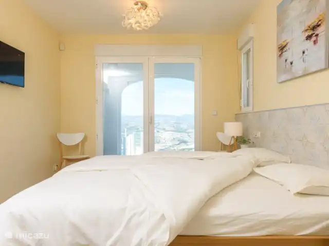 Casa Cariñosa - vue imprenable sur la mer | Espagne, Costa Blanca, Benitachell - villa chambre avec accès à la terrasse