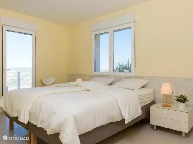 Casa Cariñosa - vue imprenable sur la mer | Espagne, Costa Blanca, Benitachell - villa chambre avec accès à la terrasse