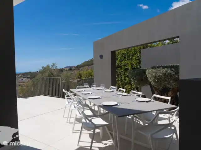 Perla | Espagne, Costa Blanca, Calpe - villa Table à manger à l'extérieur