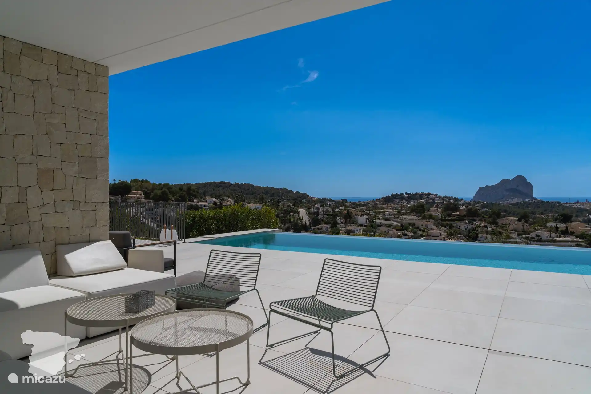 Loungehoek met prachtig zicht