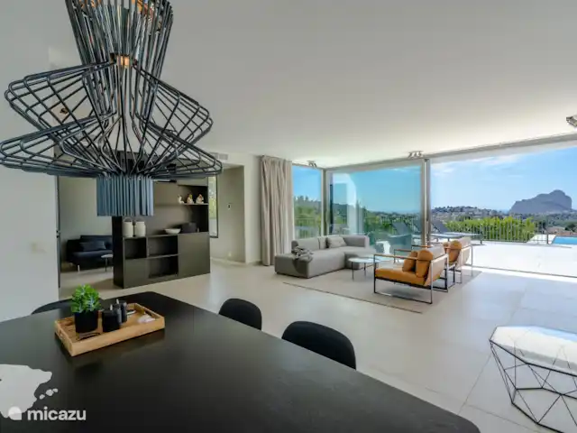 Perla | Espagne, Costa Blanca, Calpe - villa Bel espace de vie ouvert qui s'intègre parfaitement à l'espace extérieur