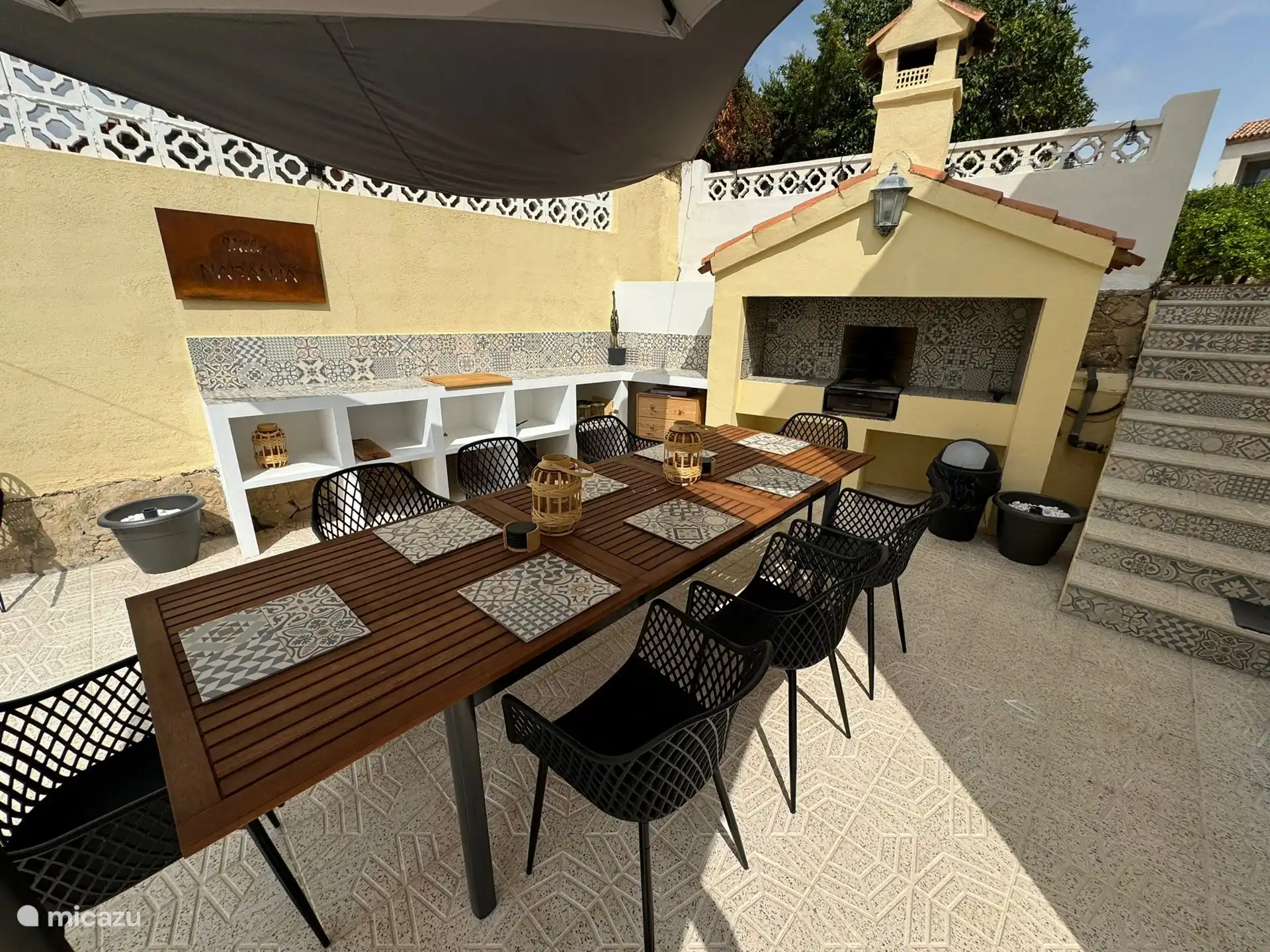 Cocina al aire libre