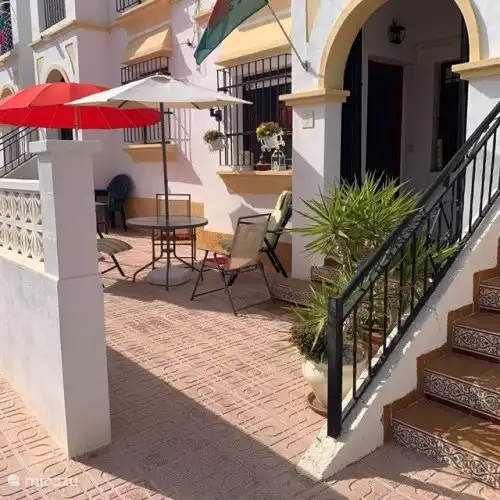 Heerlijk zonnig terras