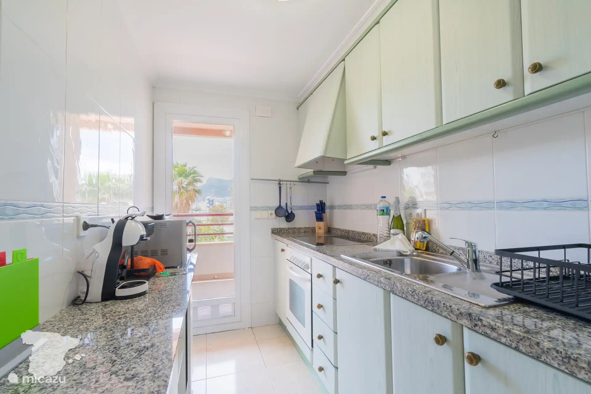 Separate Küche im Flur