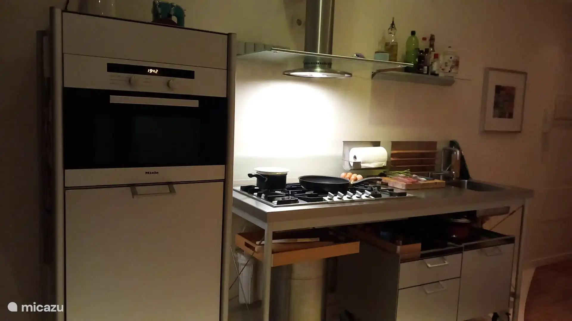 Unsere original Bulthaup Küche mit High-End-Geräten.