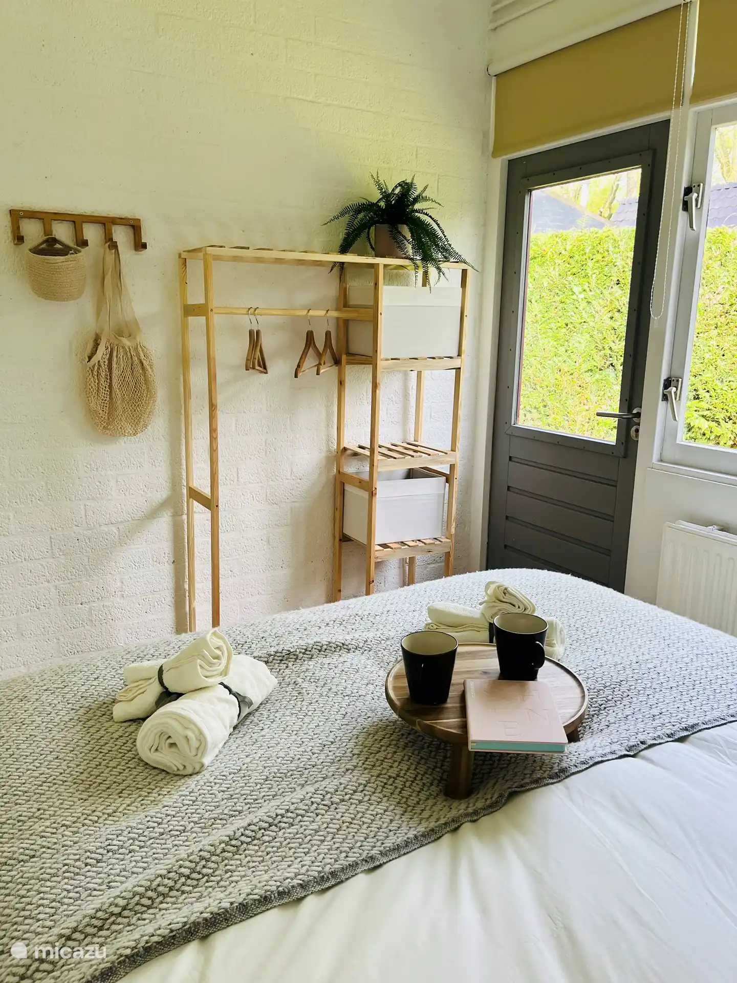 Forest Water House Veluwemeer - bedroom 1 storage space