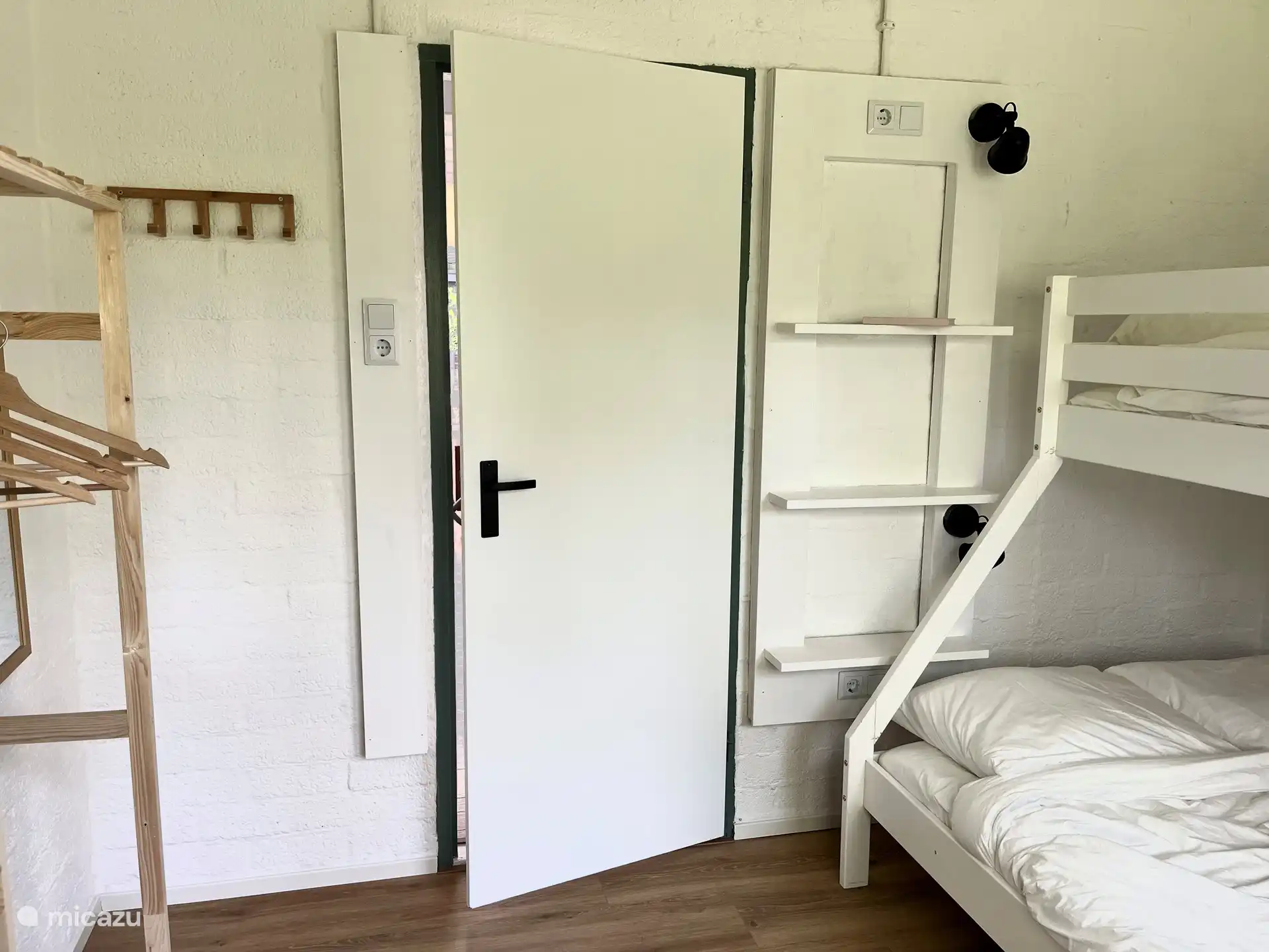 Forest Water House Veluwemeer - bedroom 2 bunk bed detail