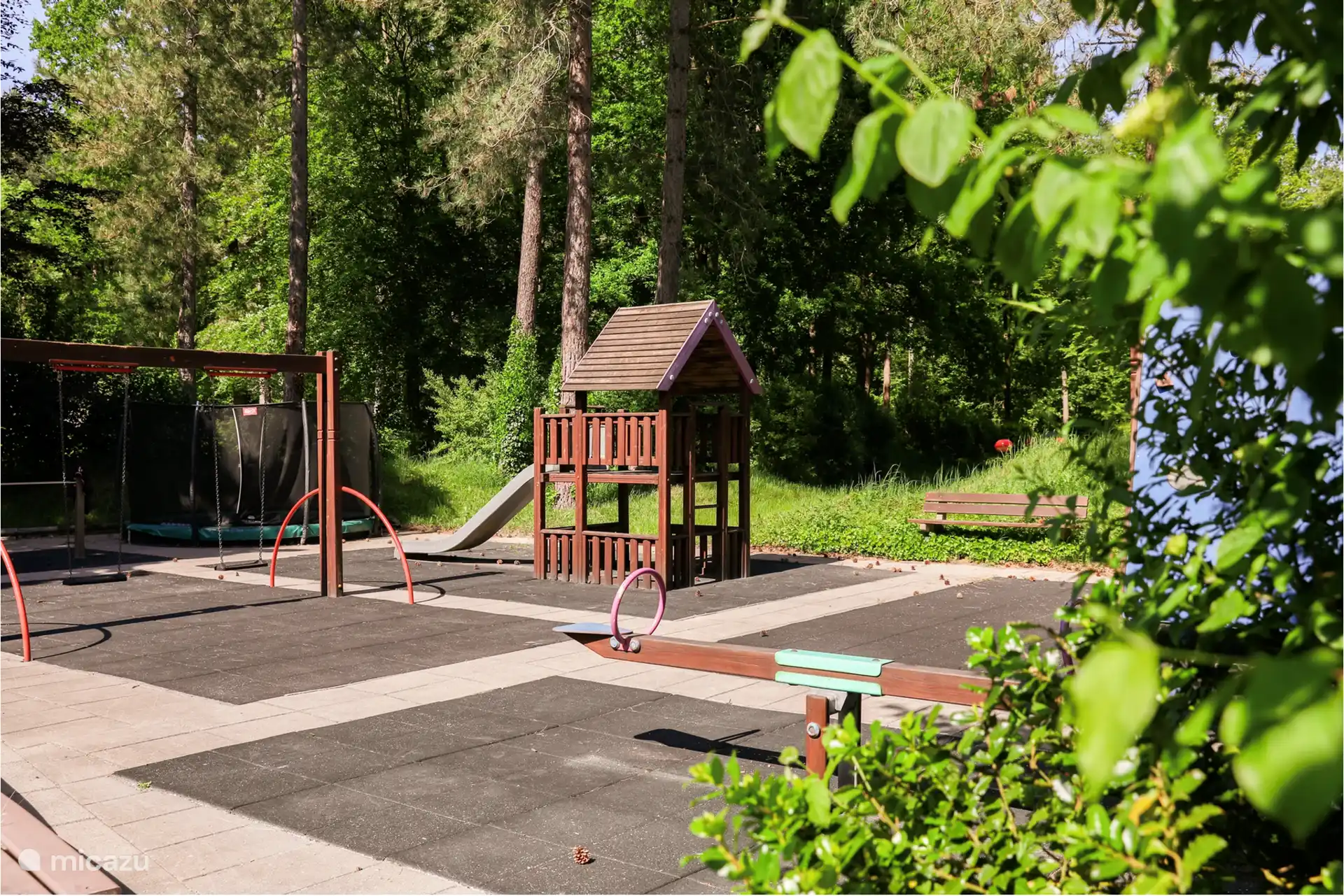 Forest Water House Veluwemeer - playground