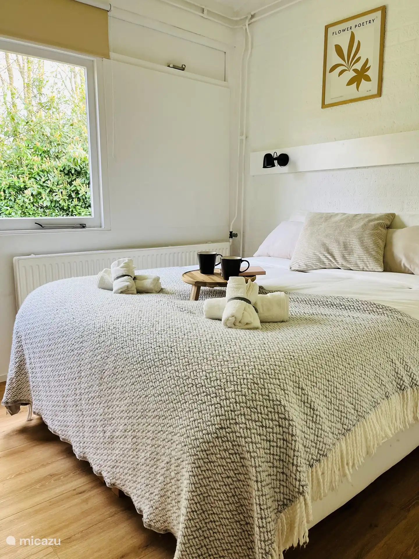 Forest Water House Veluwemeer - bedroom 1 - double bed