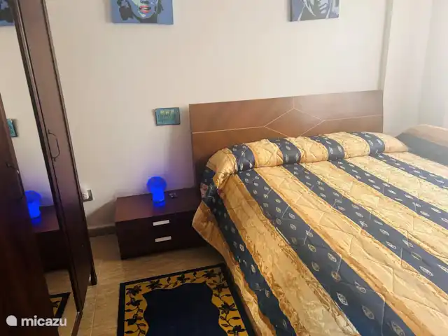 Prachtige zonsopgang  huren in Spanje, Murcia, Los Alcázares - vakantiehuis Kamer met tweepersoonsbed en airconditioning op de begane grond