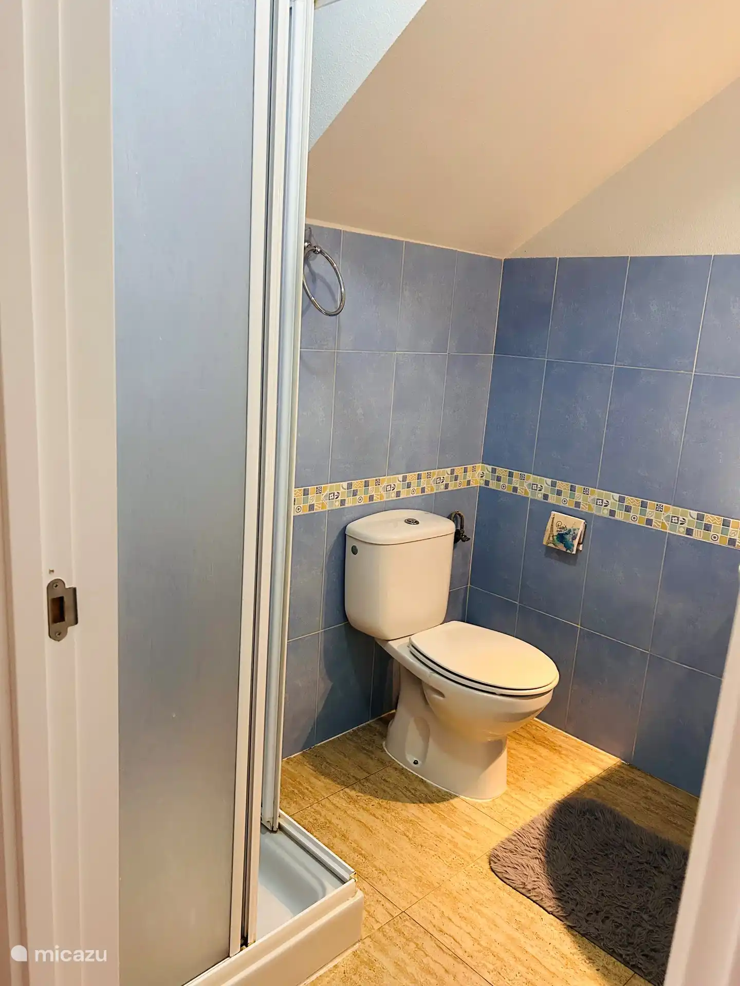 Servicebadkamer beneden 