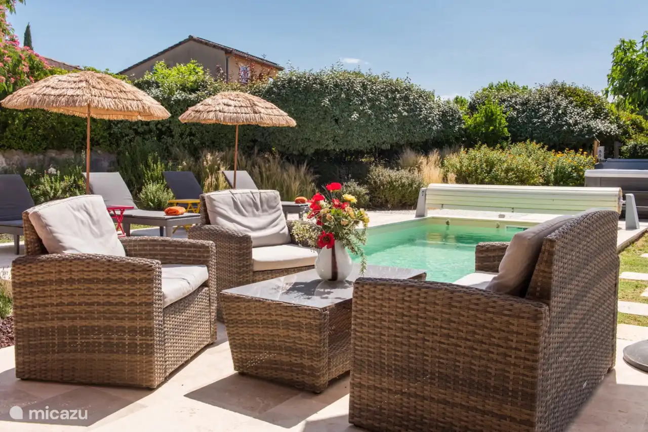 Villa du Soleil in Frankreich, Ardèche, Vallon-Pont-d'Arc - Villa