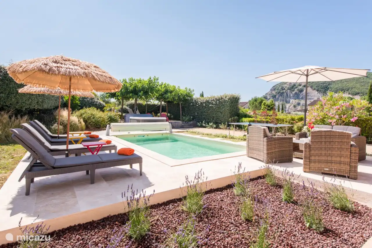 Villa du Soleil in Frankreich, Ardèche, Vallon-Pont-d'Arc - Villa