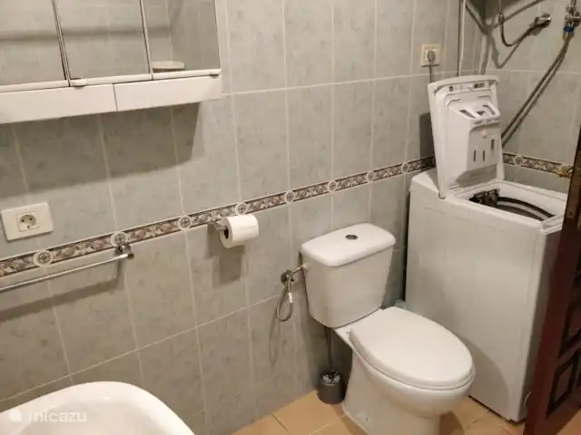 Bahía Amarilla en España, Tenerife, Arona - apartamento Lavadora en el baño