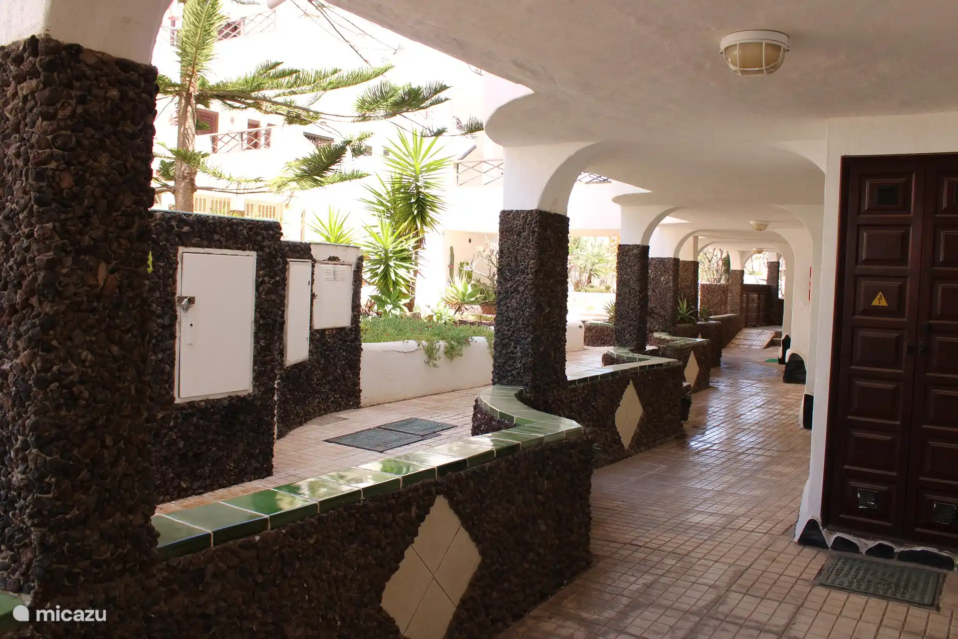 Gärten an der Vorderseite