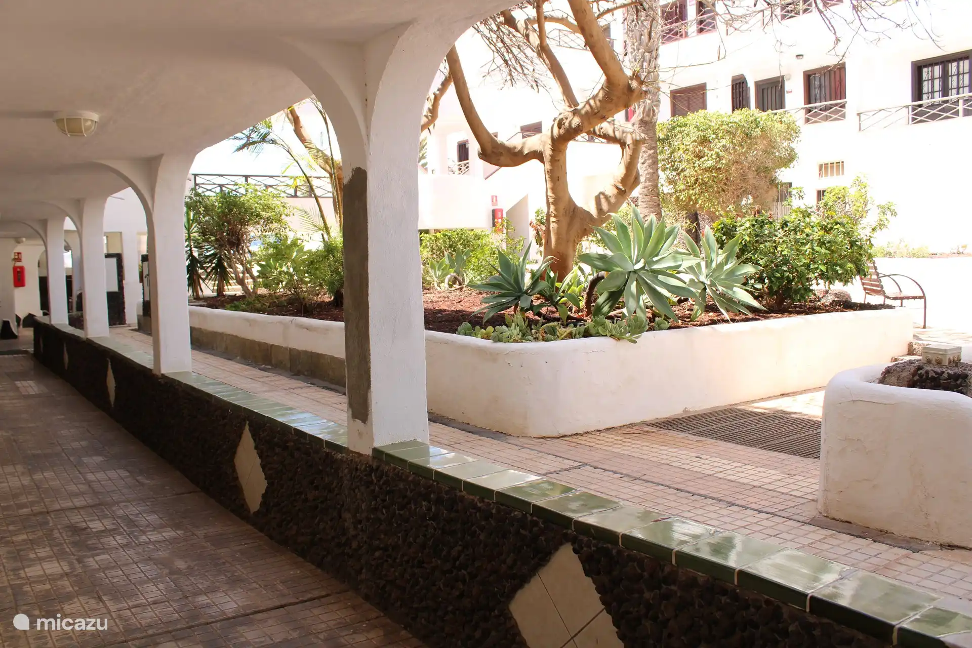 Gärten an der Vorderseite