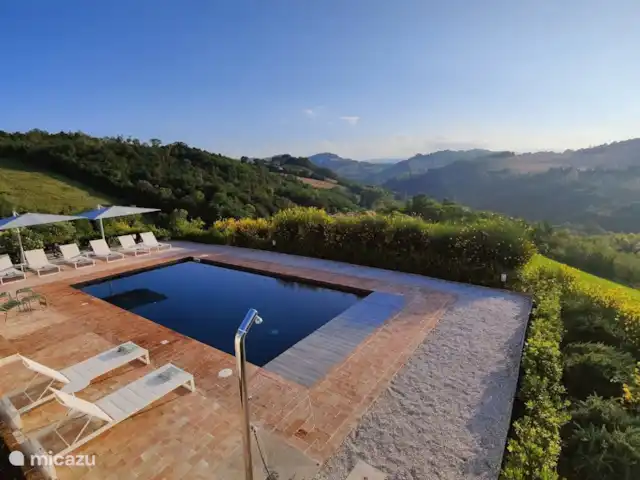 Villa Piella | Italie, Marche, Monte Rinaldo - villa piscine