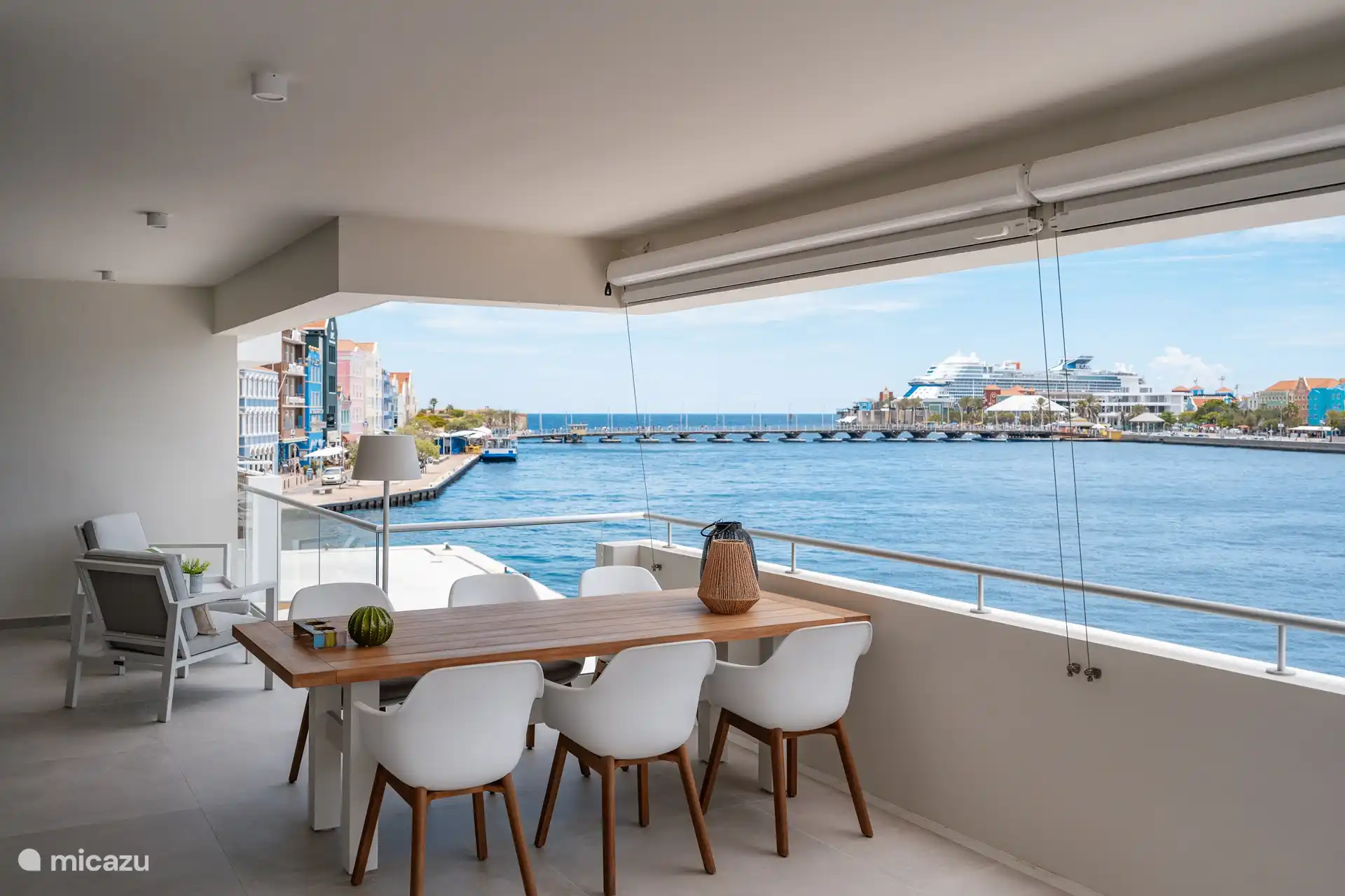 Die Wharf Luxuswohnung MT in Curaçao, Curacao-Mitte, Willemstad - appartement