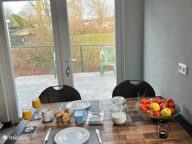 De Akkers huren in Nederland, Drenthe, De Kiel - vakantiehuis eethoek in De Akkers