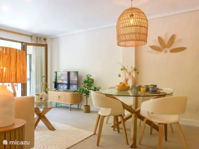 Location de Vacances Espagne, Costa Blanca, Jávea, appartement - Casita Naranja - appartement en bord de mer le salon